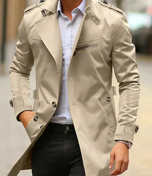 WW | Herren Trenchcoat - Klassischer Old Money Stil