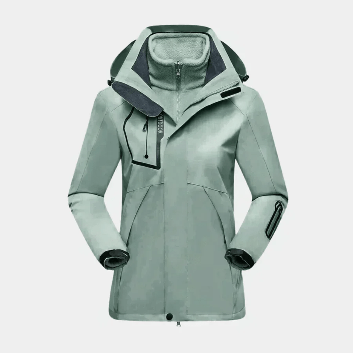 WW | Wasserdichte 2 in 1 Damen Outdoor Jacke
