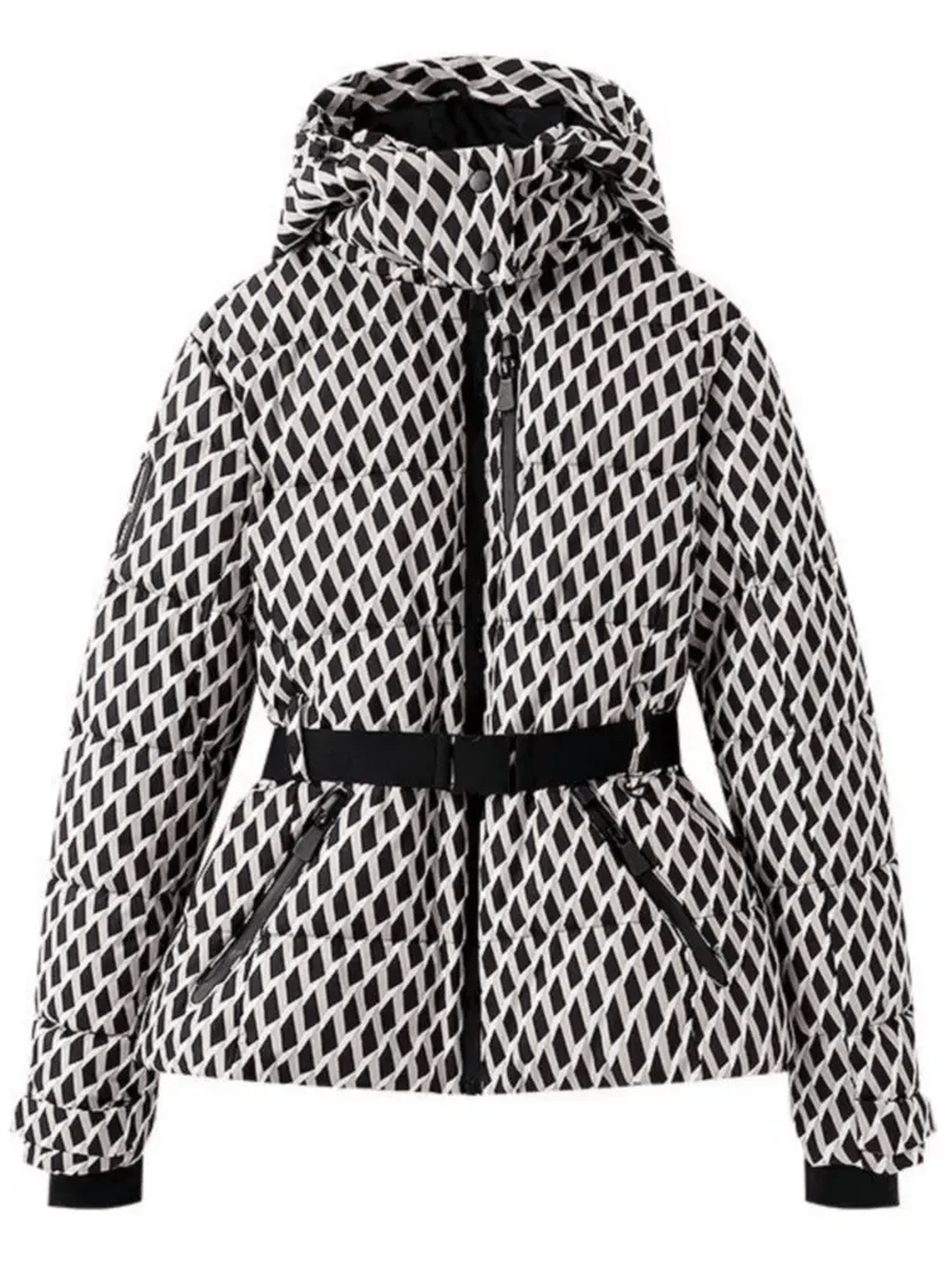WW | Wasserdichte Isolierte Puffer Ski Jacke mit Gürtel