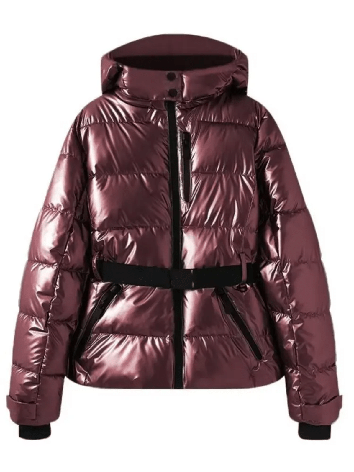 WW | Wasserdichte Isolierte Puffer Ski Jacke mit Gürtel