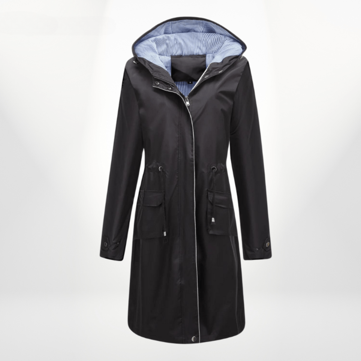 WW | Wasserdichter Over Knee Regen Trenchcoat
