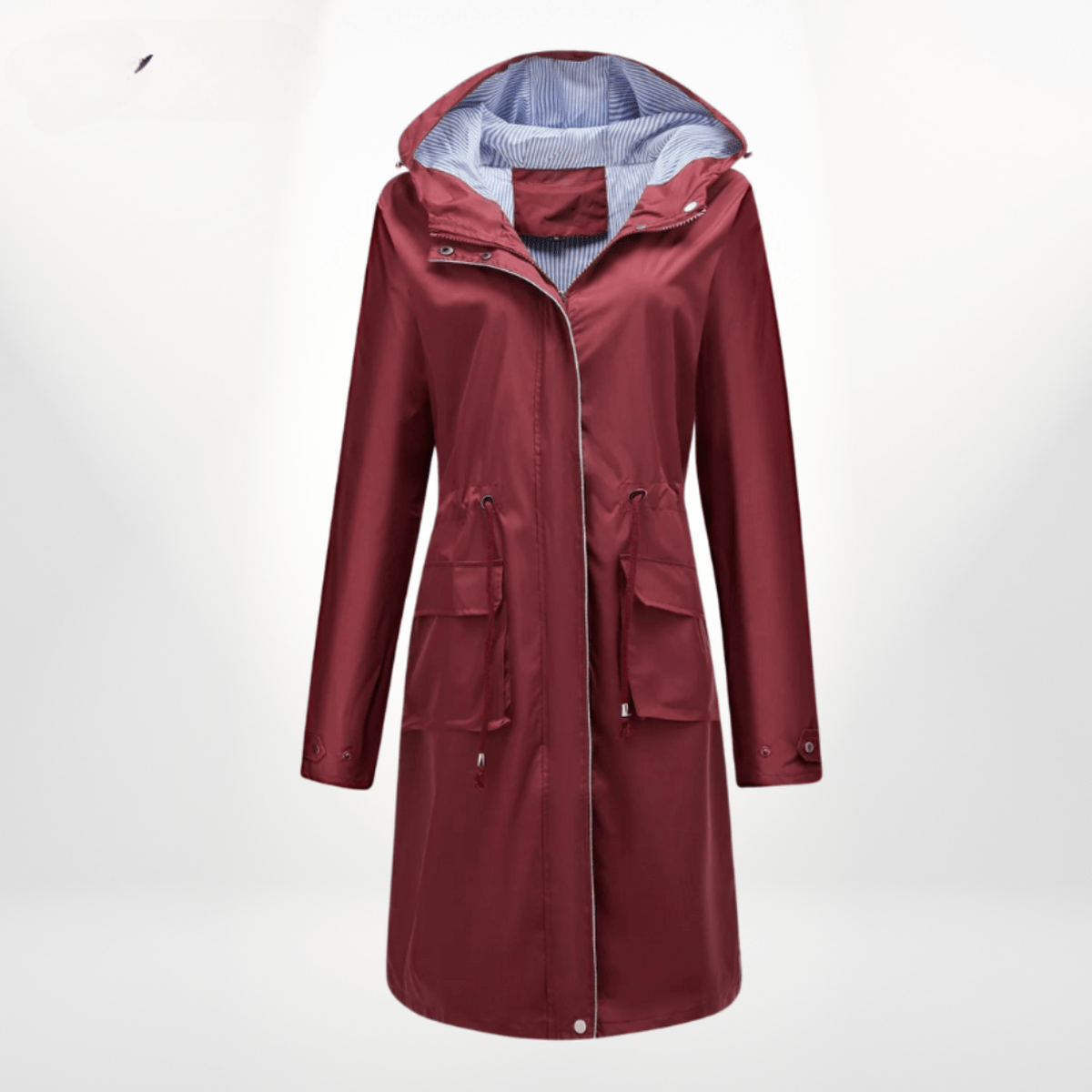 WW | Wasserdichter Over Knee Regen Trenchcoat