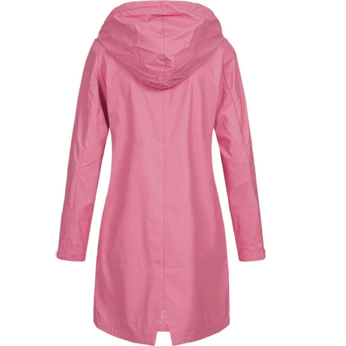 WW | Wasserdichte Damen Kapuzenregenjacke