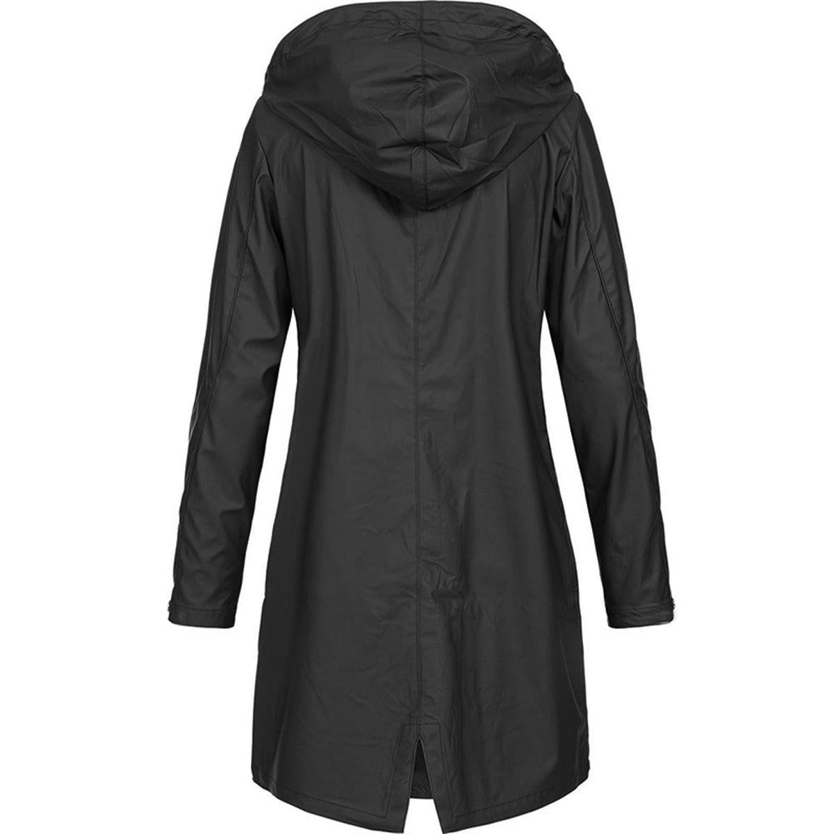 WW | Wasserdichte Damen Kapuzenregenjacke