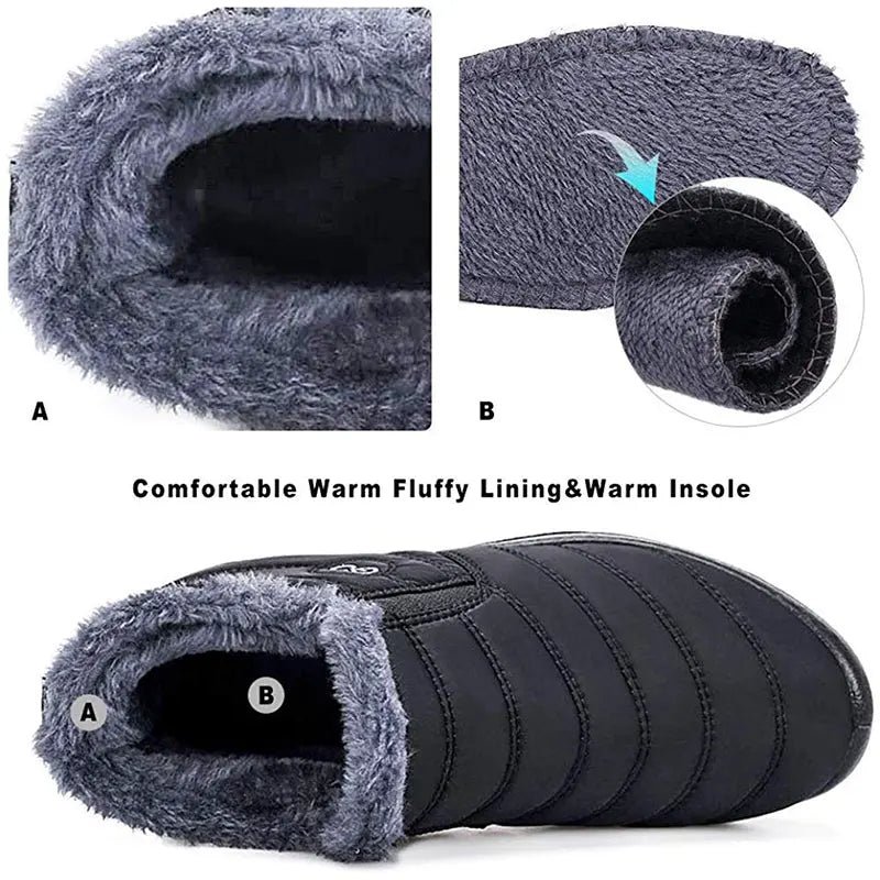 WW | Wasserdichte Winterstiefel für Damen – Gemütliches & Rutschfestes Design