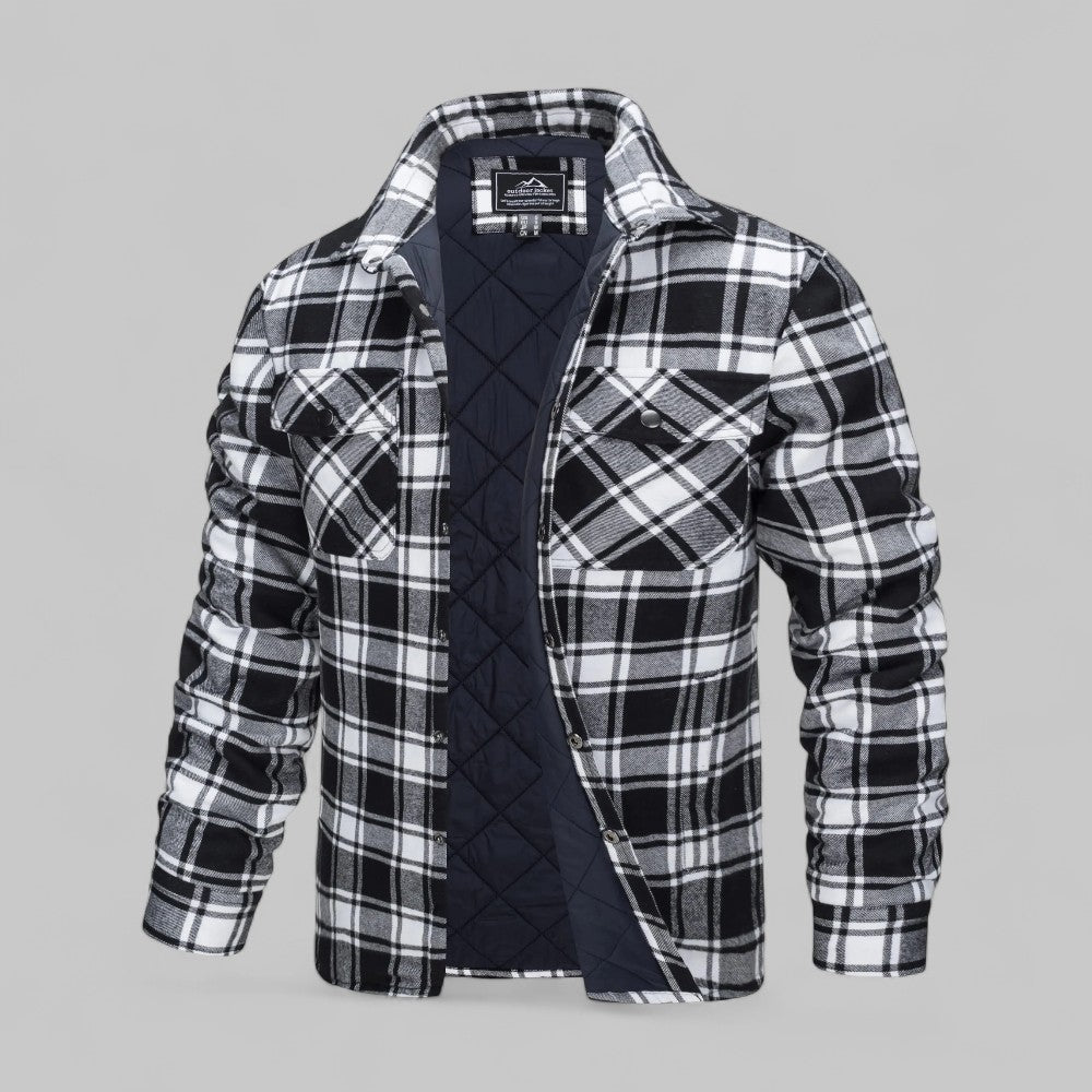 WW | Comfortable Plaid Flannel Shirt Jacket