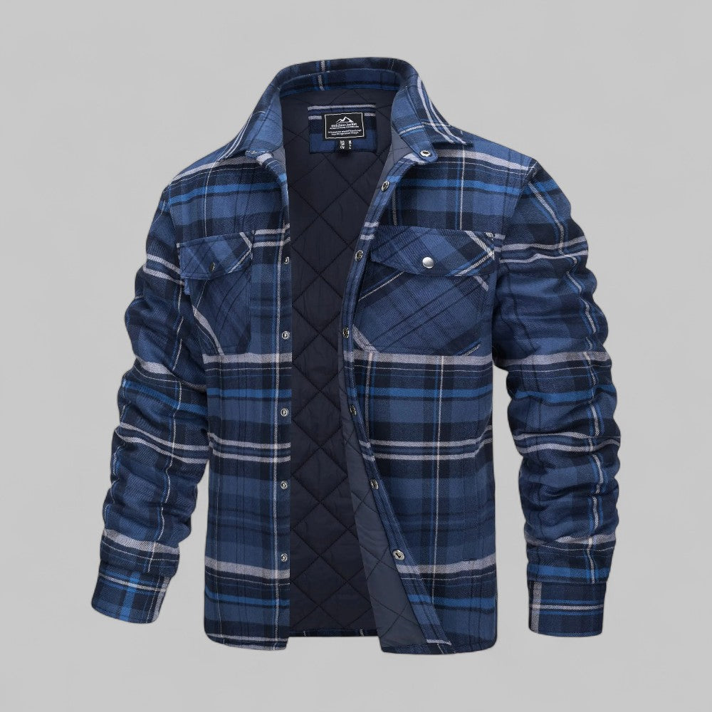 WW | Comfortable Plaid Flannel Shirt Jacket