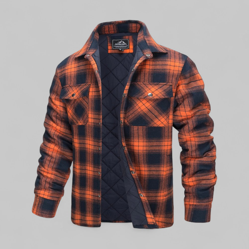 WW | Comfortable Plaid Flannel Shirt Jacket