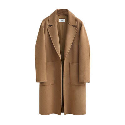 WW | Long winter coat made of high-quality wool