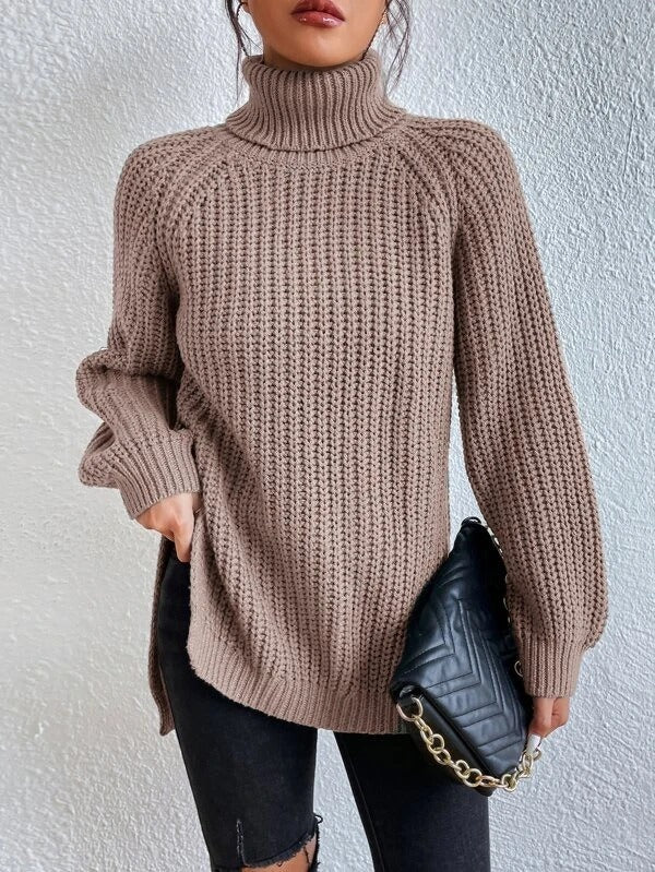 WW | Bequemer Rollkragenpullover für Frauen
