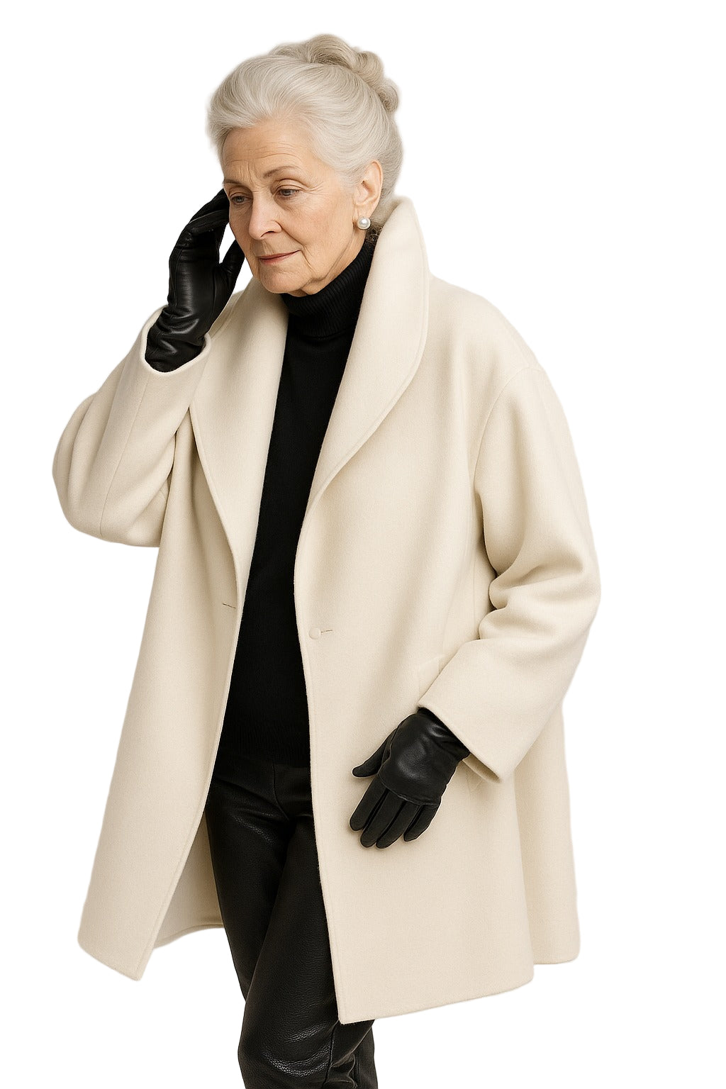 WW | Classic Coat with Sophisticated Accent