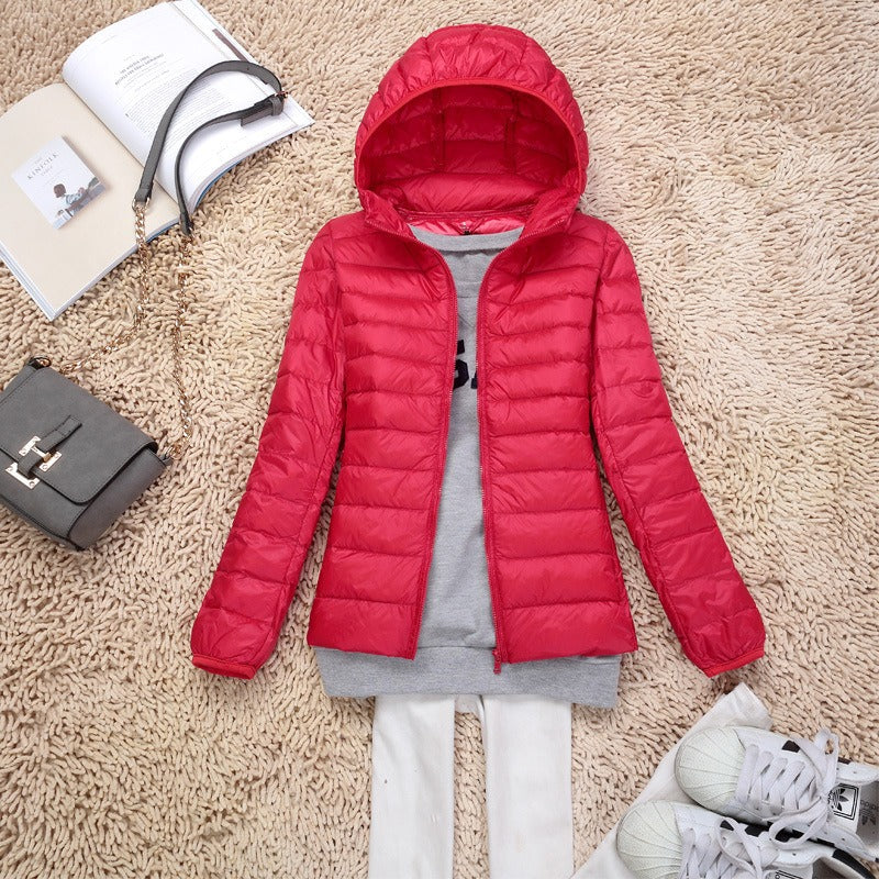 WW | Leichte Übergangsjacke mit Kapuze für Frauen