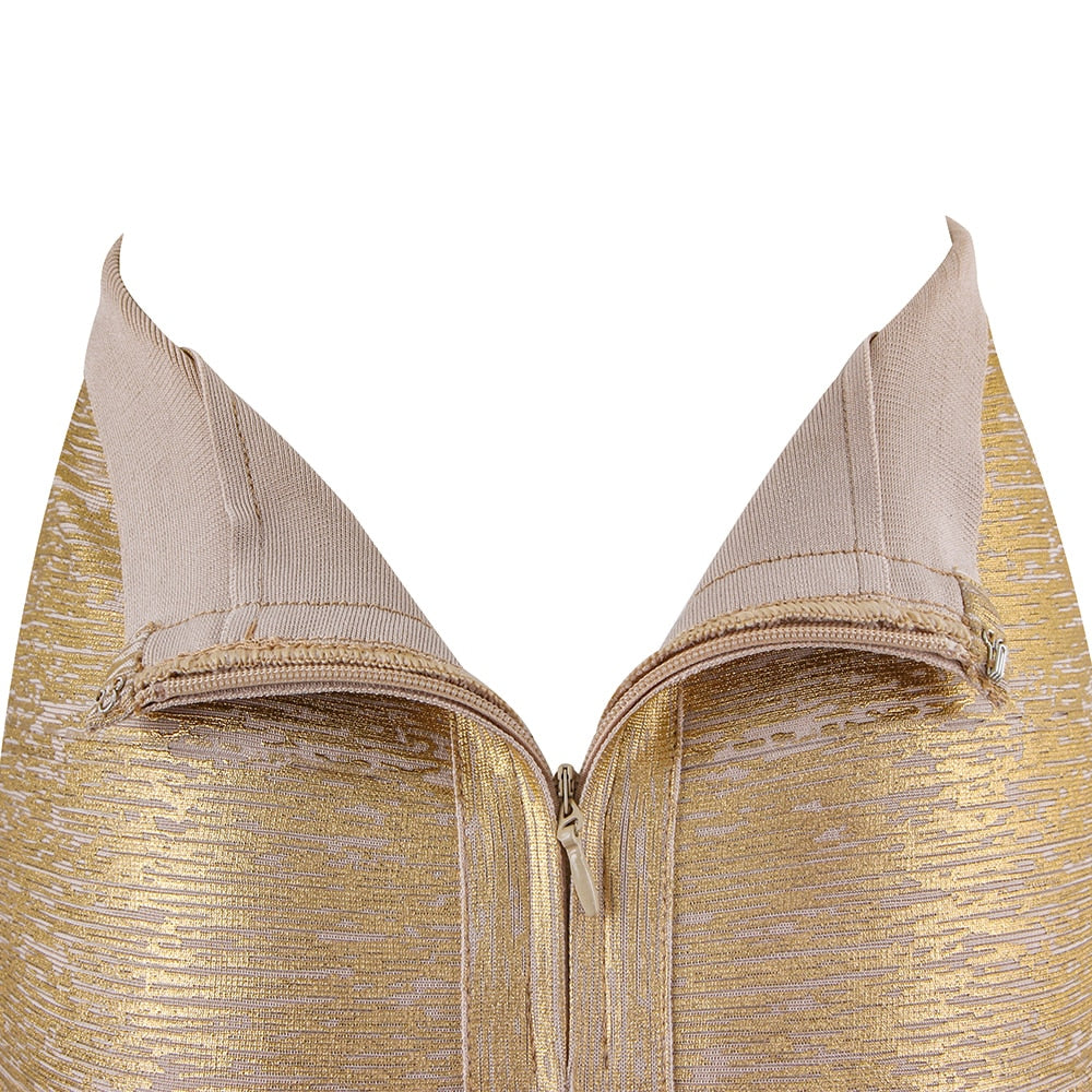 WW | Glitter & Gold Pencil Skirt