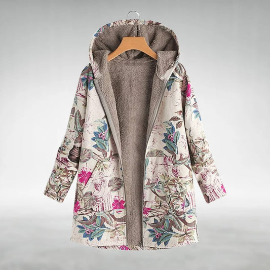 WW | Floral Fleece-Jacke