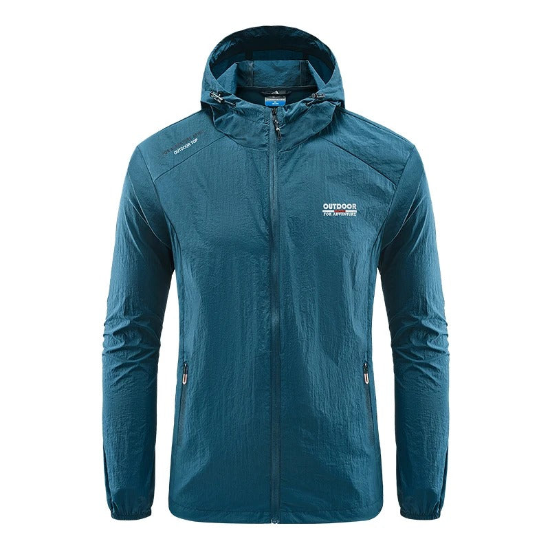 WW | Hooded Lightweight Waterproof Running Jacket Men's Jacket