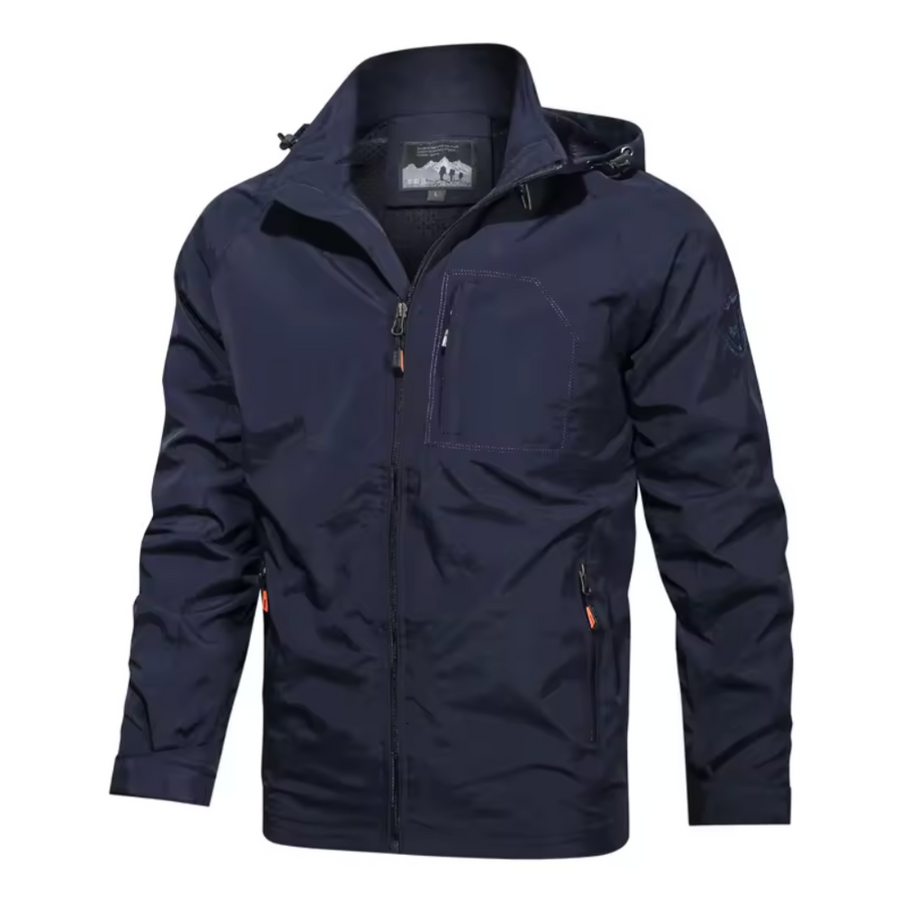 WW | Wasserdichte Outdoorjacke mit Kapuze für Herren