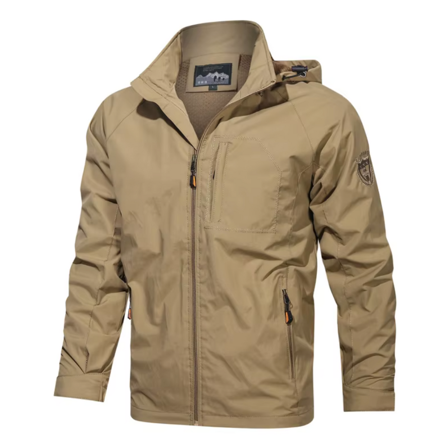 WW | Wasserdichte Outdoorjacke mit Kapuze für Herren