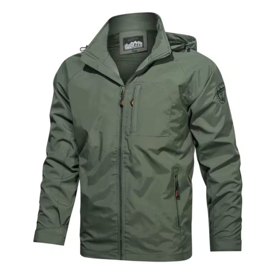 WW | Wasserdichte Outdoorjacke mit Kapuze für Herren