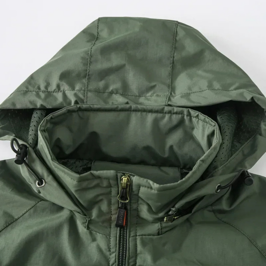 WW | Wasserdichte Outdoorjacke mit Kapuze für Herren