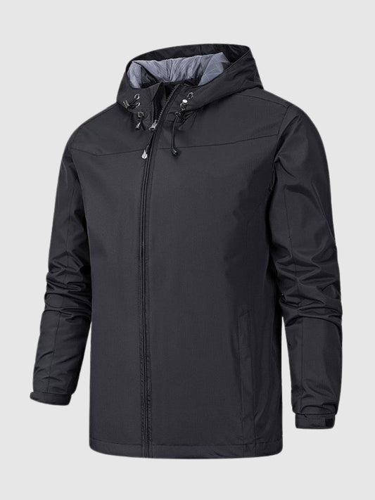 WW | Waterproof Outdoor Jacket with Hood for Men