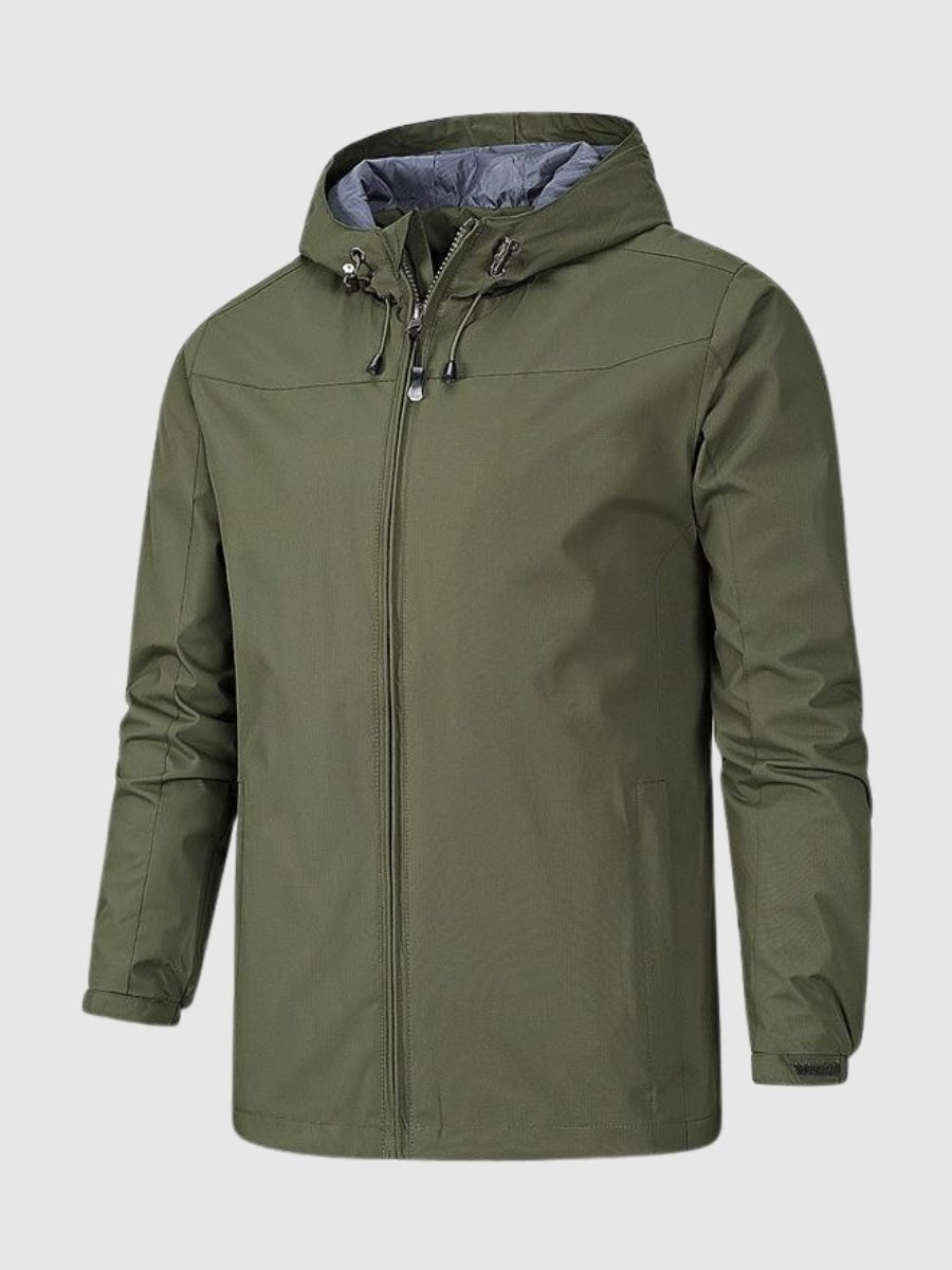 WW | Waterproof Outdoor Jacket with Hood for Men
