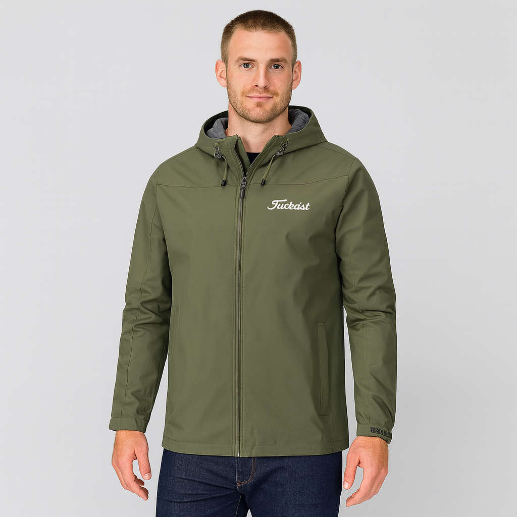 WW | Wasserdichte Outdoorjacke mit Reißverschluss für Männer