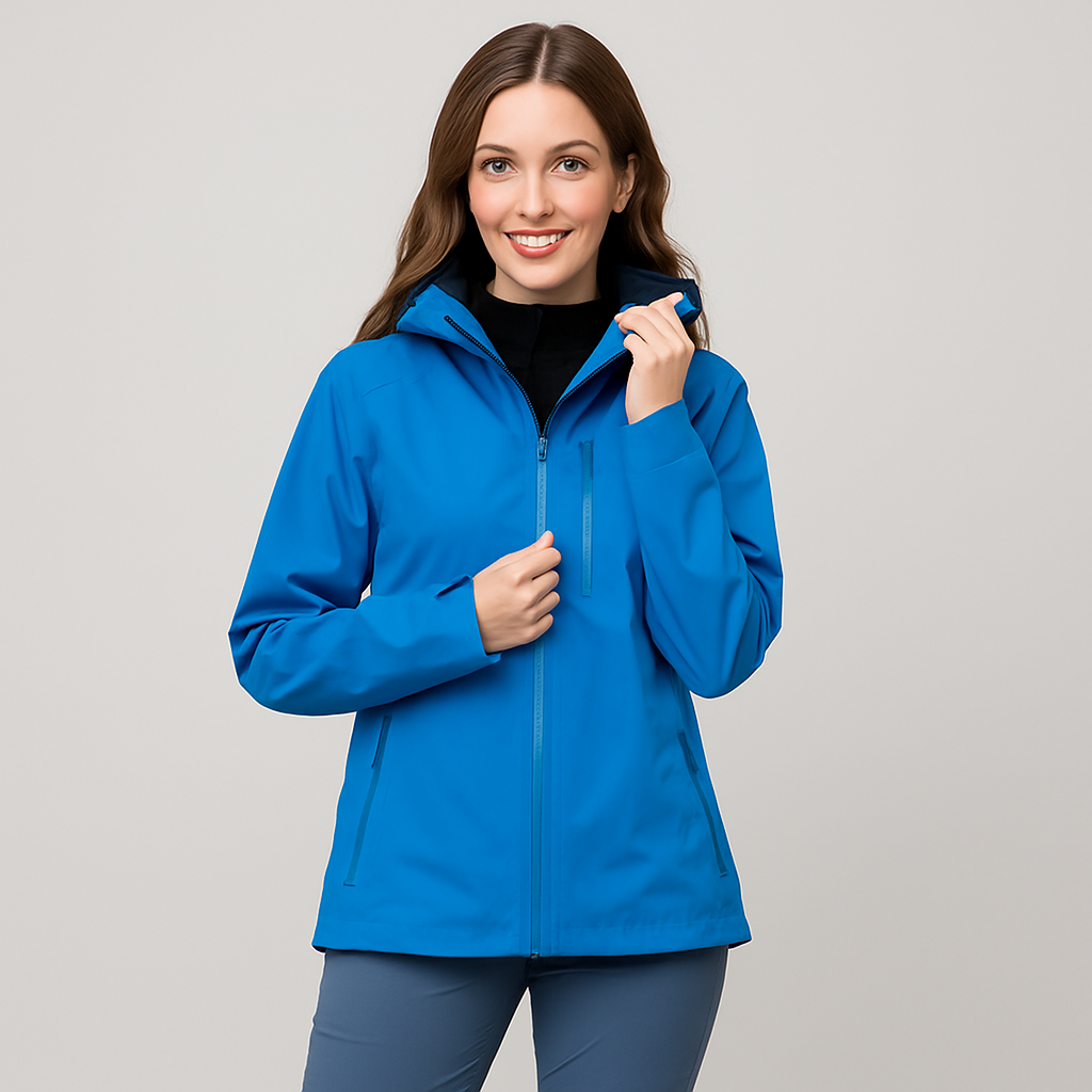 WW | Wind und Wasserdichte Jacke mit Kapuze für Damen