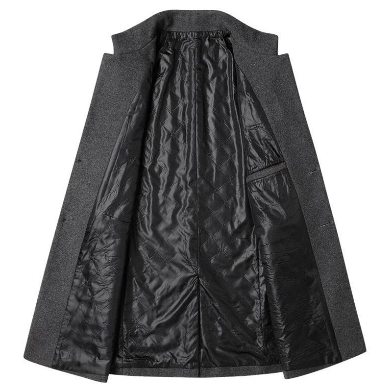 WW | Elegant Men's Button-Down Coat