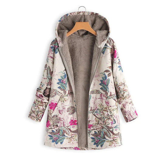 WW | Retro Style Patterned Coat