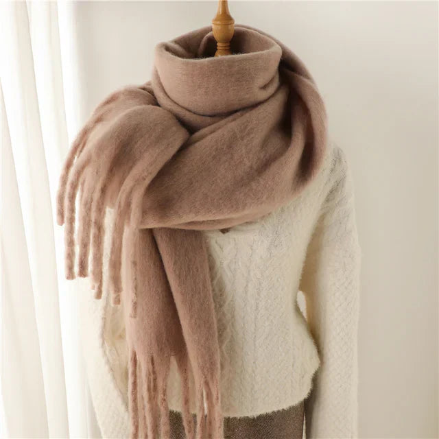WW | oversized scarf - soft wool women's wrap