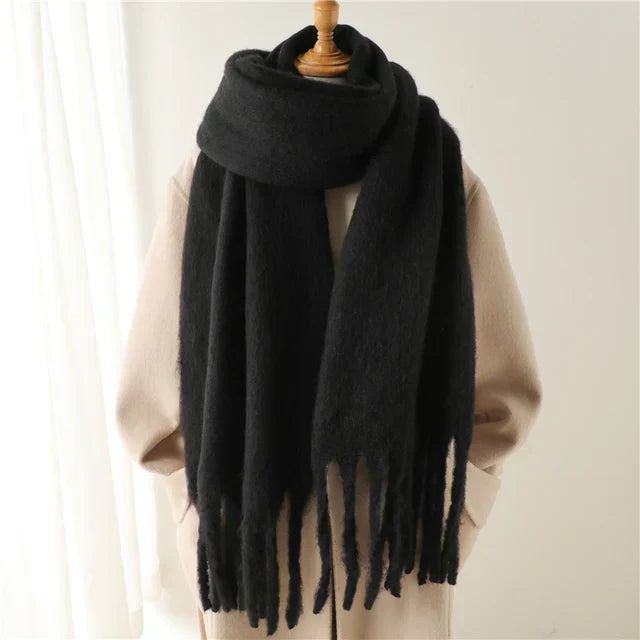 WW | oversized scarf - soft wool women's wrap