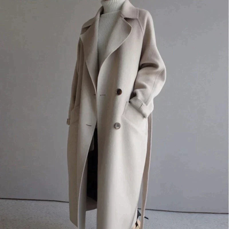 WW | Long Winter Coat Side Pockets