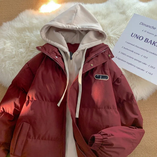 WW | Wintermantel Unisex mit Kapuze