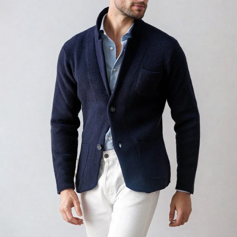 WW | Men's Blazer Single-Breasted Relaxed Casual