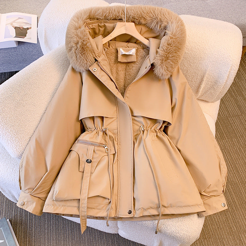 WW - Women's Hooded Winter Parka Jacke mit Kordelzug
