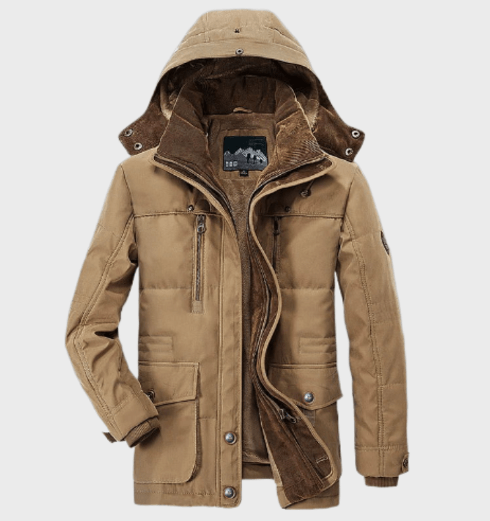 WW | Hooded Windproof Winter Parka