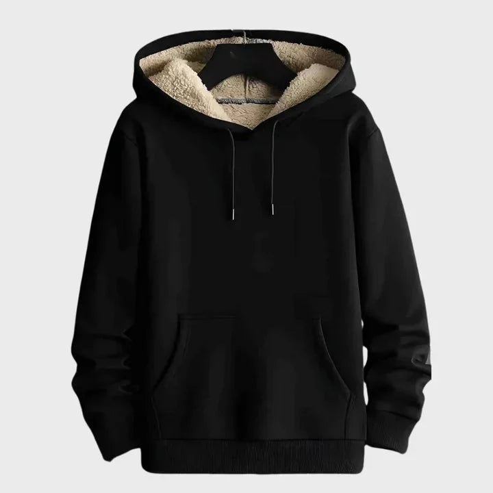 WW | Warm Pullover Fleece Hoodie Men's Clothing