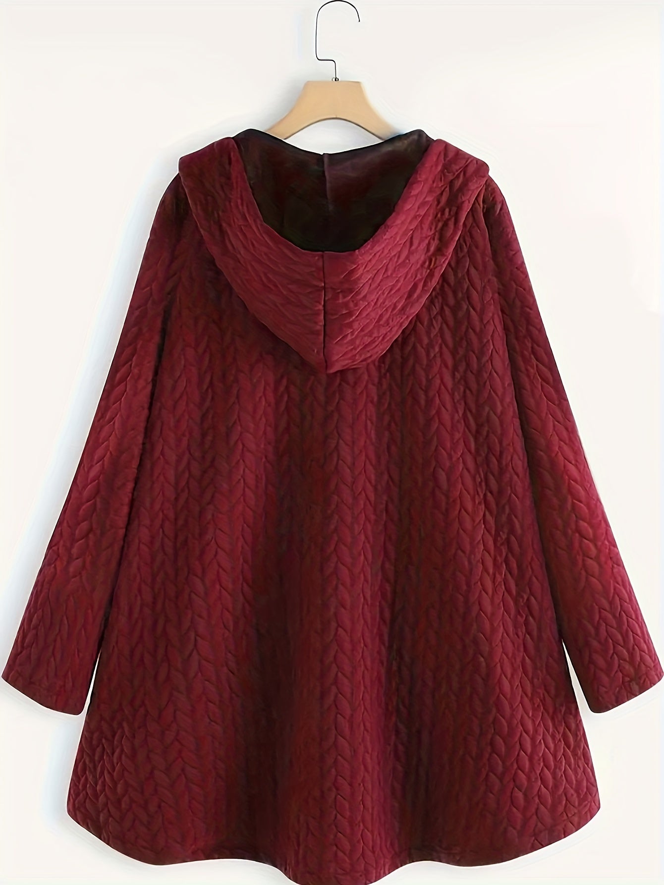 WW - Women's Hooded Loose Fit - Oversized Winter Jacket