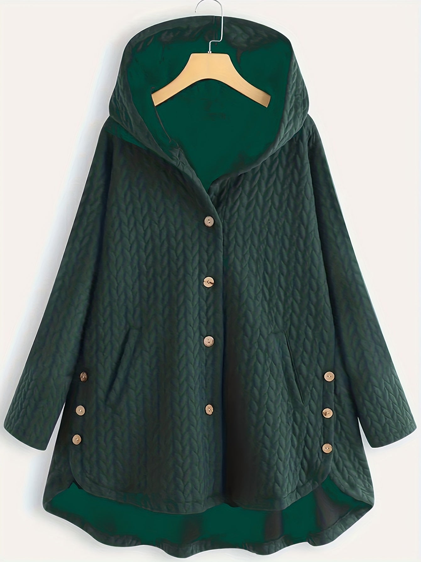 WW - Women's Hooded Loose Fit - Oversized Winter Jacket
