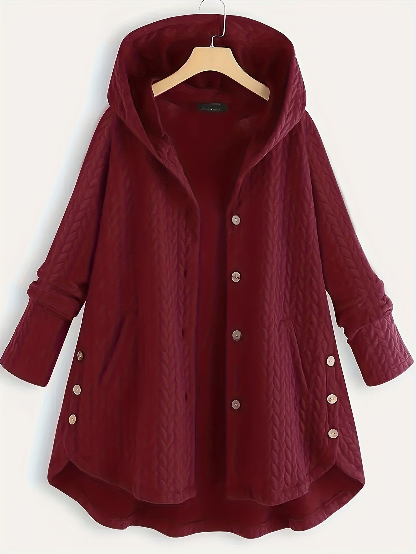 WW - Women's Hooded Loose Fit - Oversized Winter Jacket