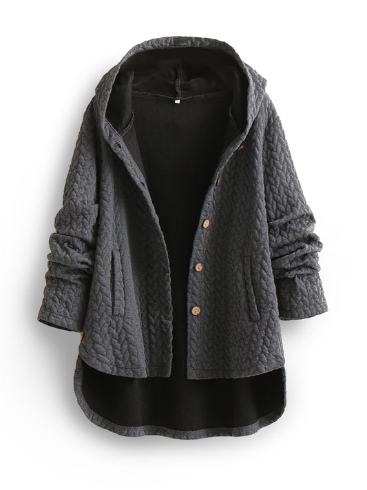 WW - Women's Hooded Loose Fit - Oversized Winter Jacket