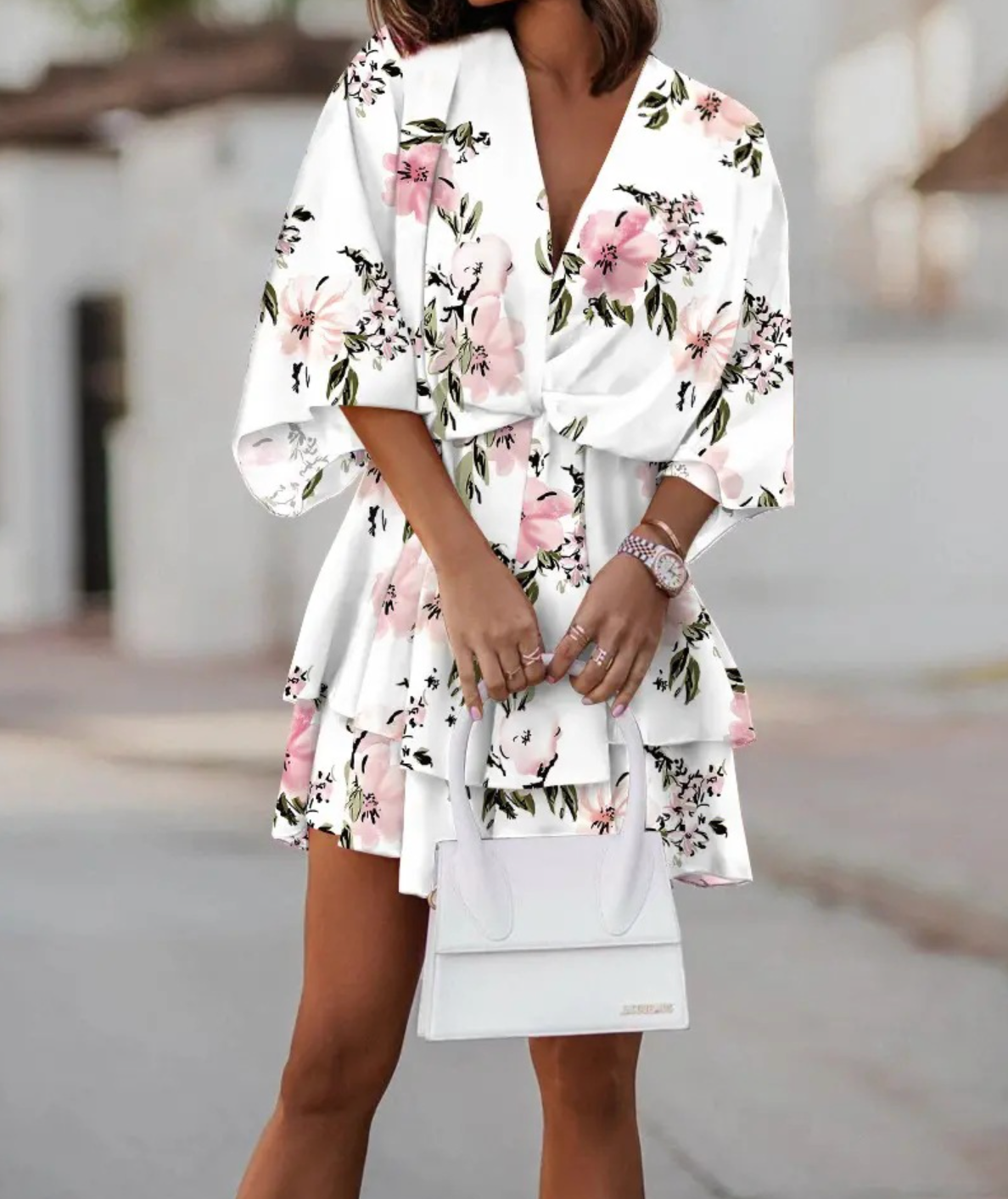 Valeria – Bohemian Blumen-Minidress