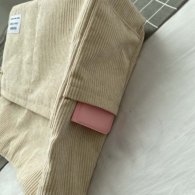 WW | Wide Corduroy Shoulder Bag