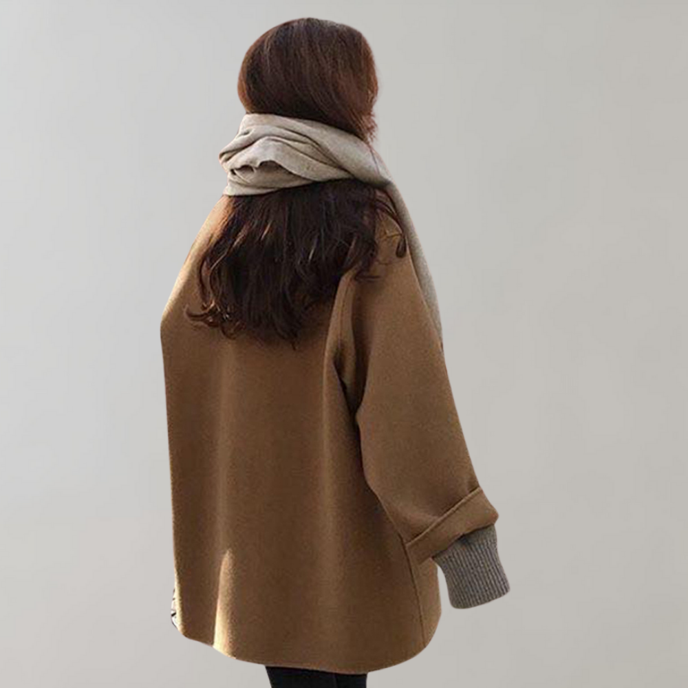 WW | Wolltrenchcoat mit Lockerer Passform für Damen