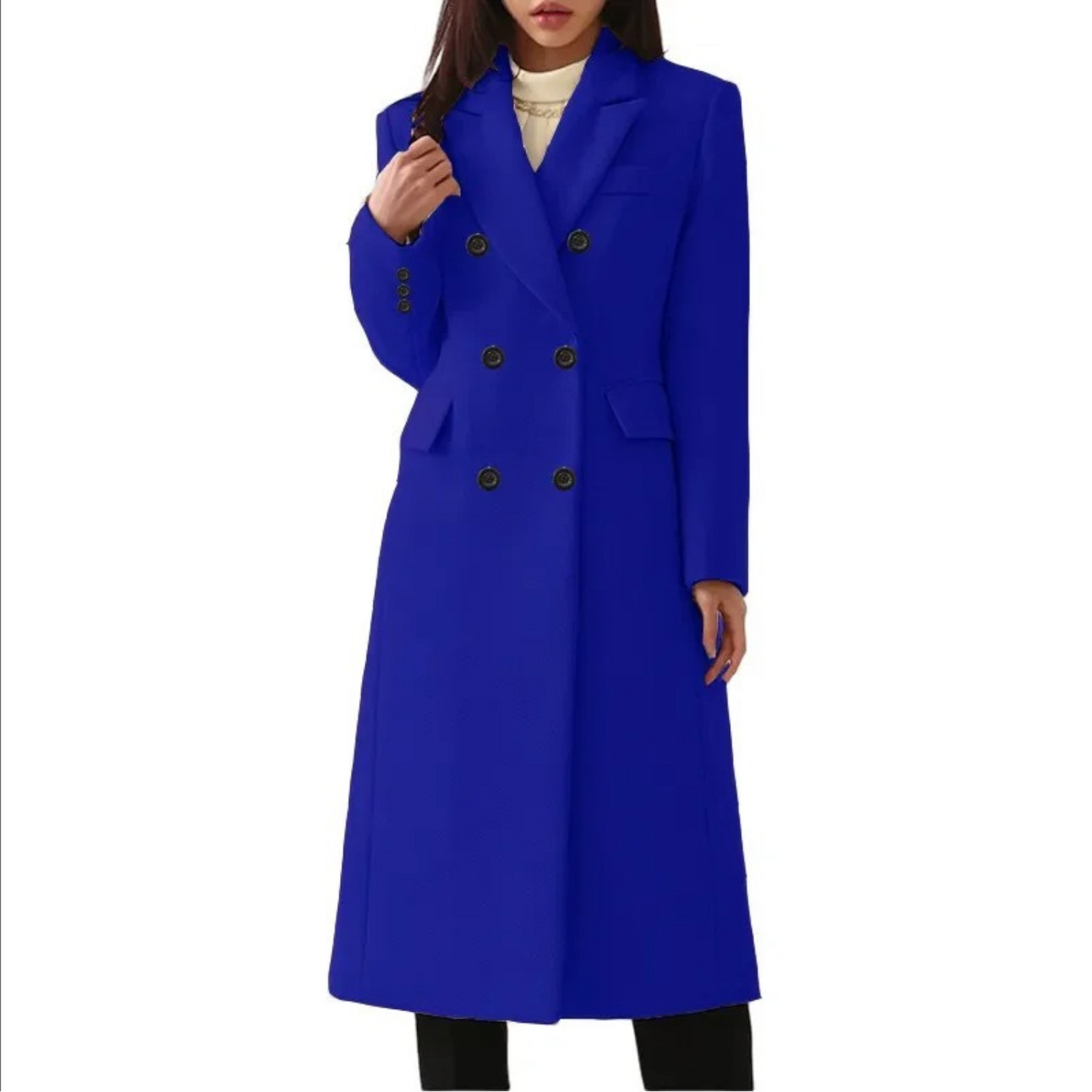 WW | Women's Double-Breasted Wool Coat
