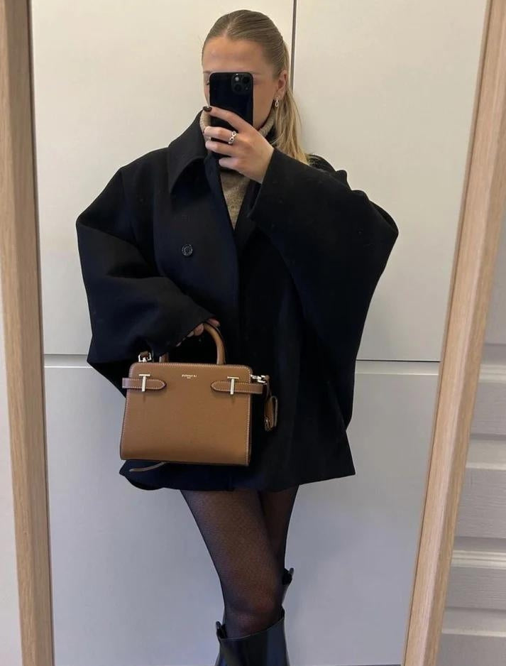 WW | Übergröße Herbst Kurzer Trenchcoat Winterjacke für Damen