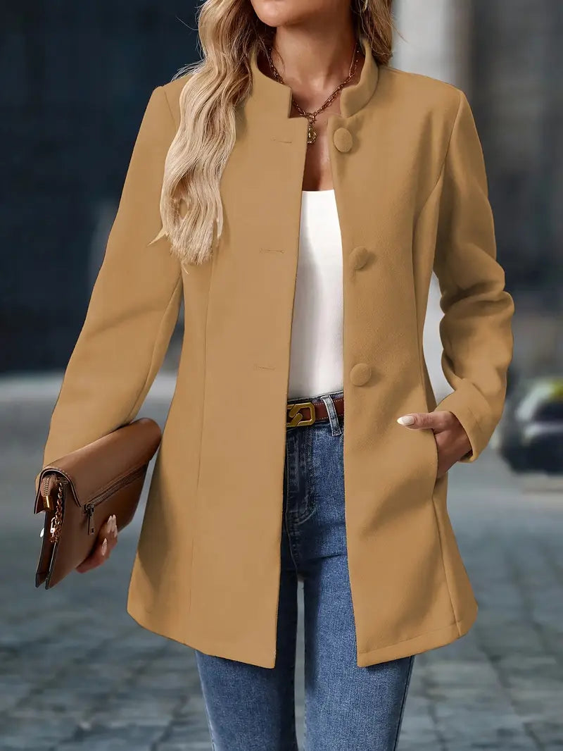 WW | Trenchcoat Stilvoller mittellanger Überrock für Damen