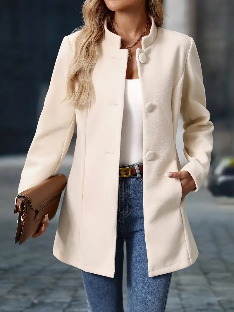 WW | Trenchcoat Stilvoller mittellanger Überrock für Damen