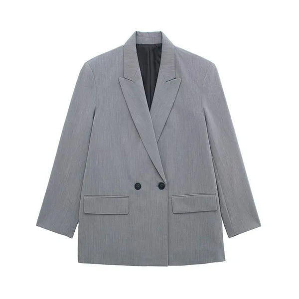 WW | eleganter Blazer mit langen Ärmeln und strukturierter Design