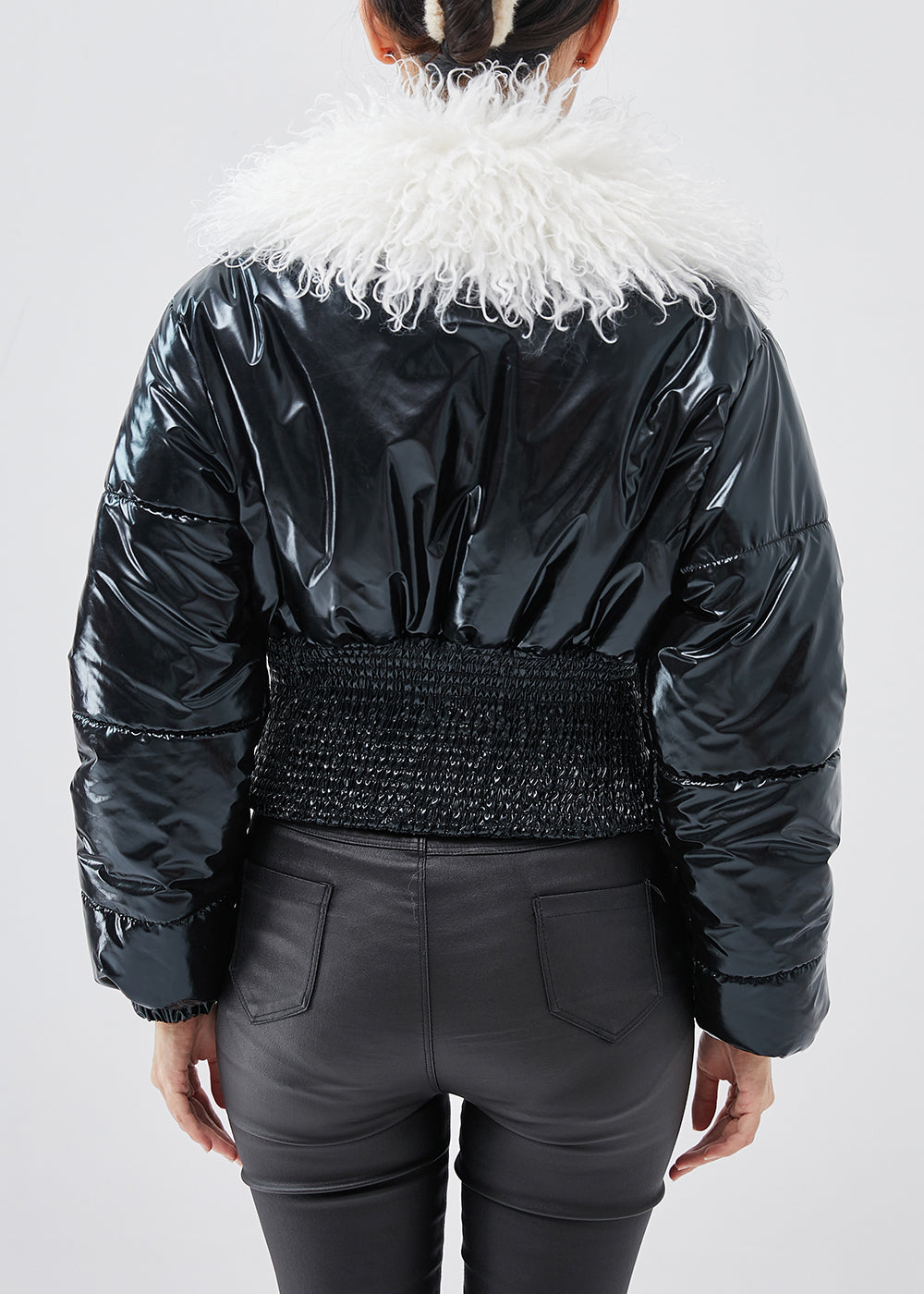 WW | Black faux fur collar Fine cotton filling WW | Coats Winter